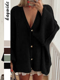 Dili Casual Vacation Button Long-Sleeved Shirt Sweater Women's 2025 Autumn And Winter
