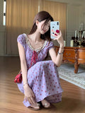 French Sweet Breeze Crumb Dress Femininity Summer Temperament Is Beautiful To Receive Thin Waist Design Style Dress
