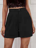 Summer New Women's Wide Legs Comfortable Leisure High-Waist High-Waisted Five-Point Shorts Women's Pants