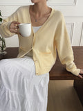 Dili Simple Holiday Style Solid Color Long-Sleeved Sweater Women's Wool Weaving Women's Clothing 2025 Autumn And Winter