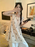 French Bow Loose Outer Wear Slings Women Summer New Small Age Reduction Design Sleeveless Vest
