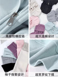 Lulu Body-Repair Jacket Women Open Spring Wearing Shoulder-To-Shoulder Hooded Sports Short Waists