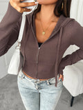 Dili Casual Simple Wind Girded Women's Tunic Coat Women's Clothing 2025 Spring And Summer