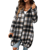 Dili 2025 Spring/Summer Women's Casual Casual Casual Long-Sleeved Women's Color Hooded Jacket