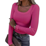 Women's Clothing Ins Threaded Slings Short-Sight Umbilly Repairing The U Collar With A Vest Hottie Tight