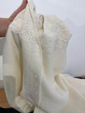 Closted Crocheted Wool Knitted Bottom Sweater Inside The Hoodie Tops In The Autumn