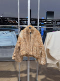 Fashion Famous Temperament New Collar Spot Imitation Fur Jacket 2025 Environmental Protection Fur