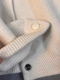 Soft Sticky Bear Embroidered Sweater Jacket Woman 2025 New Early Spring Round Collar Outside With Thick Knitted Shirt Top