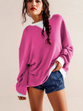 Source Of Street Wind Bumping Long-Sleeved Top Loose Tide Brand Down Shoulder Collar Coat Women Spring And Autumn