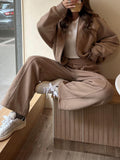 Dili Elegant Wind Coat Long Pants Two Sets Of Women's Clothing 2025 Autumn And Winter