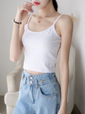 Pure Cotton Sling Vest Women's Summer 2025 New Inside And Outside Wearing A Short Boobs And Umbilish Buns