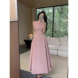French Hepburn White Sleeveless Vest Dress Women's Summer Temperament Niche Design High-End Waist Dress