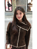 Millard Vintage Clarfette Scarf Collider Sweater Women's New Single-Reply Knitted Short T-Shirt For Autumn/Winter 2025