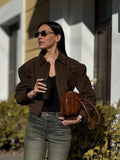 Fashion Retro Temperament Short Coat 2025 Women's Spring And Autumn New Street