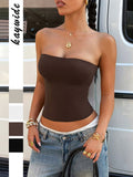 Dili Y2K Hot Babes Fashion Brae Vest T-Shirt Women's Clothing 2026 Spring And Summer