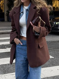 Dili Temperament Elegant Wind Long Sleeve Small Suit Jacket Women's Clothing 2025 Autumn And Winter