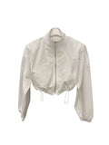 Korean Version Of The Rope Hooded Short Sun Protection Jacket Women's Spring 2026 New Casual Loose Jacket Top Tide