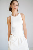 2025 Summer New Y2K Hottie Bare Sleeveless Vest Thread Inside The Inside Wear Bm Top