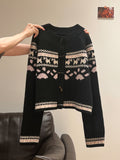 Fair Island High-End Feel Long-Sleeved Knitted Shirt Jacket Women 2026 Autumn And Winter Crash Loose Sweater Top