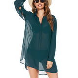 Autumn And Winter Lady Long Sleeves Lace Splicing Fake Door Fumice Home Clothes Pyjamas Woman