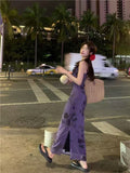 French Floral Sling With A Joint Dress Women's Summer 2026 New High-End Temperament Slimming Bag-Buta Long Skirt
