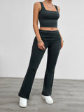 Dili Yoga Suit Sports T-Shirt Micro-Thorn Two Sets Of Women's Clothing 2025 Spring And Summer