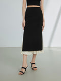 French Temperament Design Sense Of High-End Half-Body Dress Summer 2025 New Straight High-End Half-Dress Woman