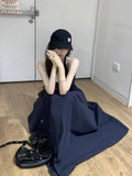 French Retro Temperament Sexy Waist Thin Dress Female Summer New Style Mature High-End Long Dress