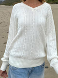 Dili Fashion Casual Solid Color Bottom Sweater Wool Knitted Women's Clothing 2025 Autumn And Winter