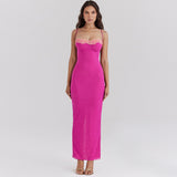 Women's Summer New Long Dress Lace Lace Wrapping Skirt Dress Sexy Holiday Style Dress Woman