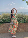 Dopamine Sleeveless Dress Women's Summer 2026 New French Sweet Seaside Vacation Slamb Vest Suspension