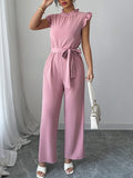 Dili Elegant Short-Sleeved T-Shirt Casual Long Pants Trousers Women's 2025 Autumn And Winter