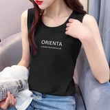 Summer New Net Red Sling Vest Women Inside And Outside Wearing Cotton Loose Movement Sleeveless Top Design Sense Niche
