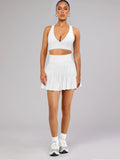 Women's Clothing 2025 Summer Sweet Spicy Half Skirt Anti-Light Safety Pants High Waist Half Dress