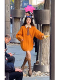Lazy Loose Knitted Sweater Women 2025 Winter New This Year's Popular High-End Feeling Super Good-Looking Top Autumn