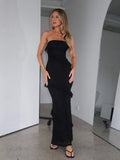 Dili Elegant Braided Ass Long Skirt Dress Women's Dress 2026 Spring And Summer