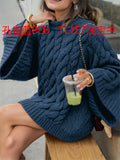 Dili Casual Holiday Wool Long-Sleeved Coat Sweater Women's Clothing 2025 Autumn And Winter