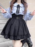 Little Man Jk Ponp-Uppable Dress Set Girl Lori Wind Wears Sweet Cute Lolita Cake Dress
