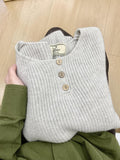 Simple Round Collar Knitted Vest Women 2025 Spring And Autumn New Temperament Can Be Folded Through The Shoulder Sweater Vest Outside