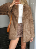 Dili Elegant Fashion Velvet Coat Women's Clothing 2025 Autumn And Winter