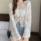 Shawl Summer With Sling Skirt Outside The Lace Cardigan Shirt Very Fairy Thin Sunscreen Super Fairy Top