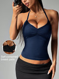 Dili Yoga Hottie Wind Hanging Neck Vest Sling Women's Clothing 2026 Summer