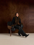 Autumn And Winter Fashionable Temperament Elegant Hair Collar To Receive Lumbar Fur Coat 2025 Women's New