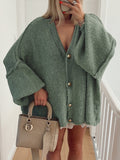 Dili Casual Vacation Button Long-Sleeved Shirt Sweater Women's 2025 Autumn And Winter