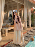 Relaxing Feeling Striped Long-Sleeved T-Shirt For Women 2026 Spring New Loose Lazy Chic Chic Tops