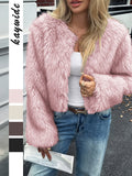Dili Casual Solid Color Sweater Coat Women's Clothing 2025 Autumn And Winter