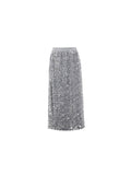 Half-Body Skirt Eye-Catching Velvet Velvet Velvet Ambiance Daily Gorgeous Blingbling Half-Skirt Autumn And Winter