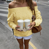 Dili Leisure Commute Solid Color Long-Sleeved Vest Sweater Knitted Women's Clothing 2025 Autumn And Winter
