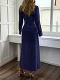 Dili Casual Holiday Style Long Sleeves Long Sleeve Dress Dress Women's Dress 2025 Autumn And Winter