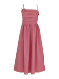 French Dress Women's Summer New High-End Milk Sweet Gentle Waist Thin Small Pure Desire Sling Skirt
